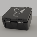 Dove box closed, black, 12GA, 25 rounds (v8)