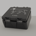GSP box closed, black, 12GA, 25 rounds (v1)