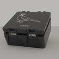 Pheasant box closed, black, 12GA, 25 rounds (v1)