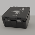 Quail box closed, black, 12GA, 25 rounds (v1)