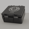 Texas box closed, black, 12GA, 25 rounds (v1)