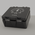 Turkey box closed, black, 12GA, 25 rounds (v1)